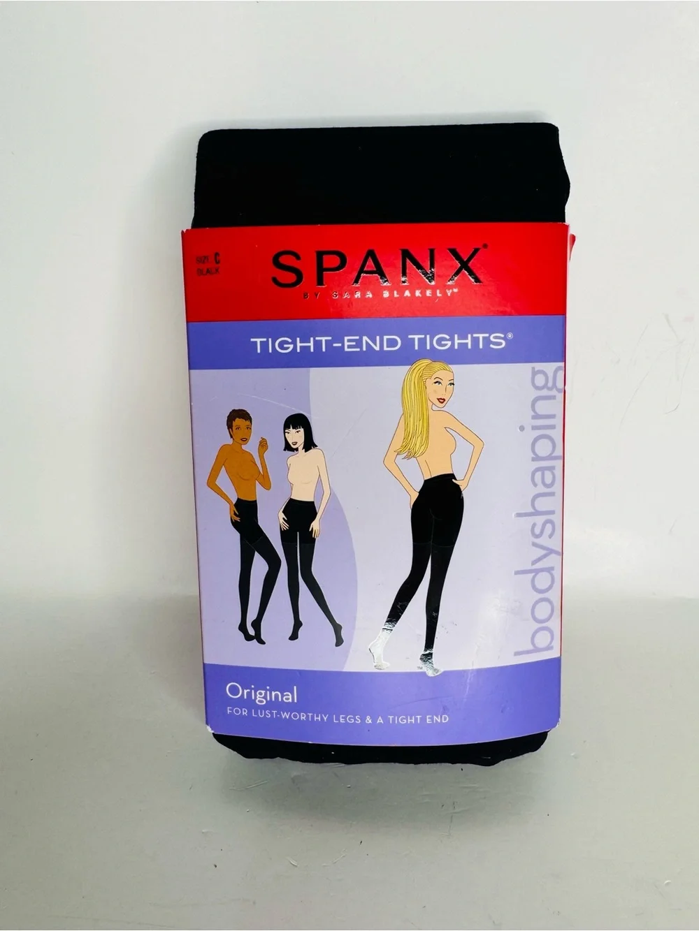 SPANX Tight-End Tights Black Size C body shaping slimming
